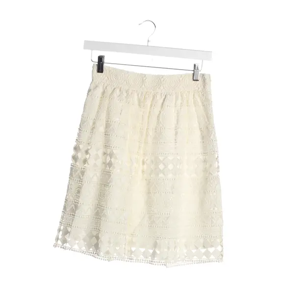 Skirt in White, Cotton, Philo-Sofie