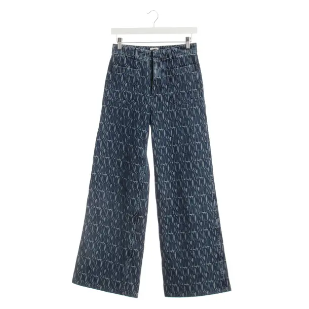 Straight Fit Jeans in Blue, Cotton, Dior