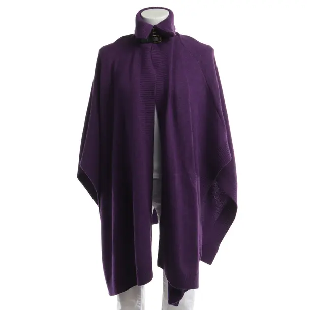 Cardigan in Purple, Wool, Lauren Ralph Lauren
