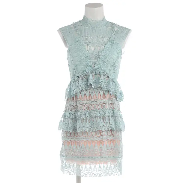 Kleid in Blau, Baumwolle, Valentino