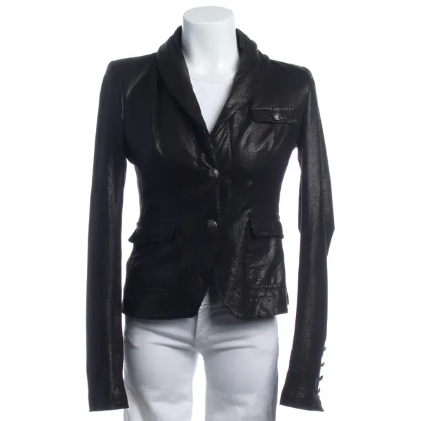 Blazer in Black, Cotton, Drykorn