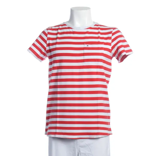 T-Shirt in Rot, Baumwolle, Tommy Hilfiger