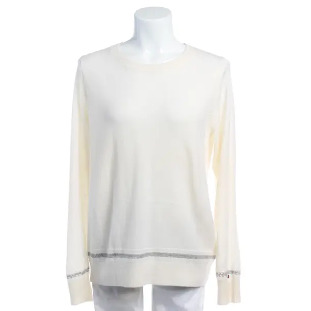 Jumper in White, Wool, Tommy Hilfiger