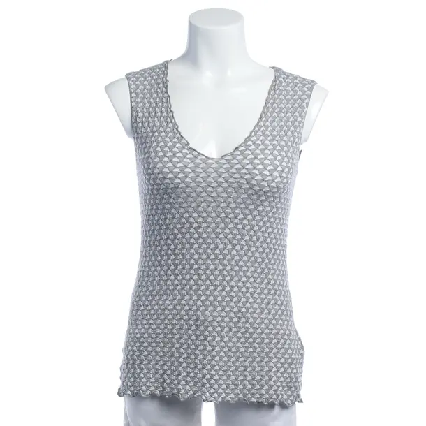 Top in Gray, Polyester, Armani Collezioni