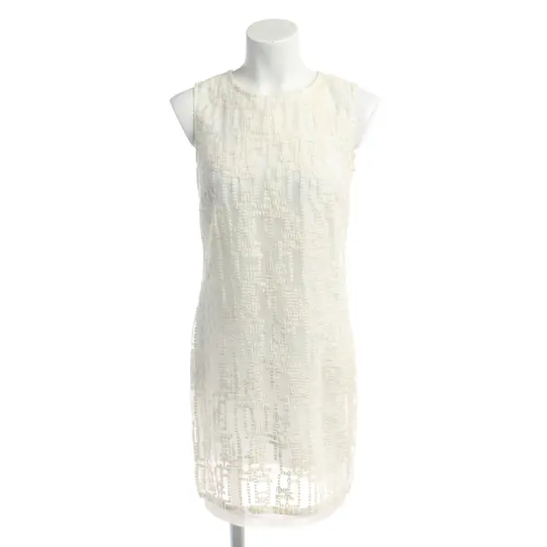 Cocktailkleid in Weiß, Polyester, Ana Alcazar
