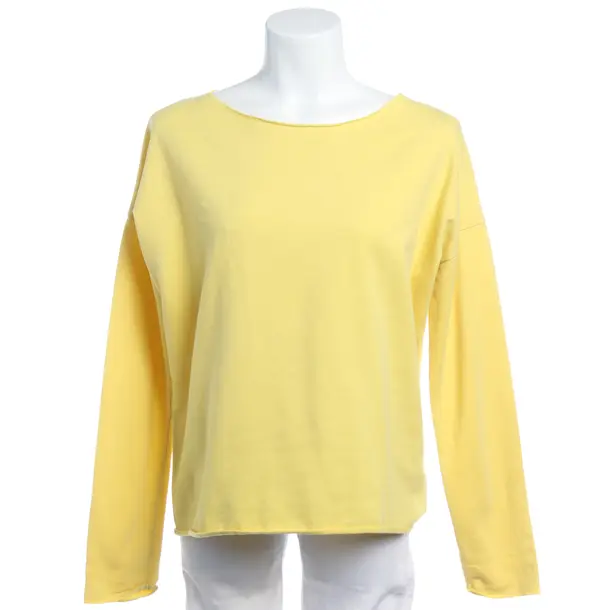 Long Sleeve Shirt in Yellow, Cotton, Juvia