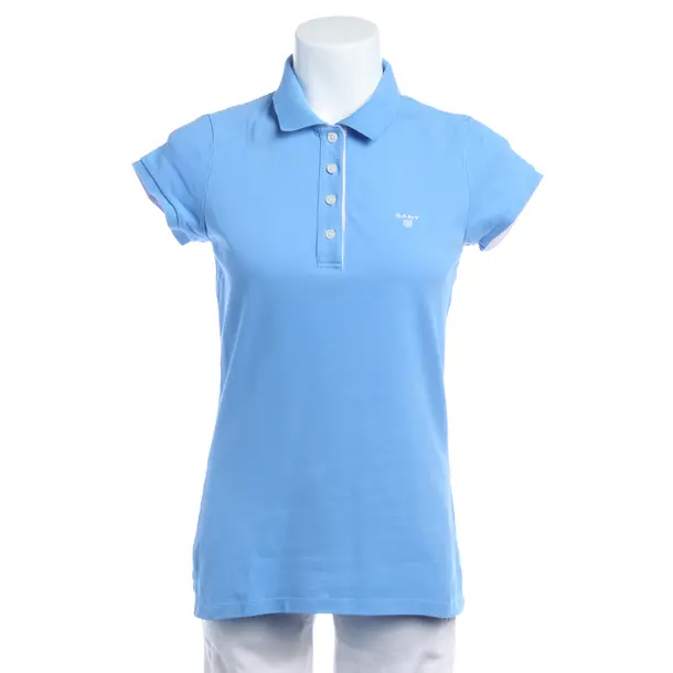Poloshirt in Blau, Baumwolle, Gant