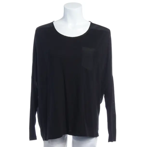 Bluse in Schwarz, Baumwolle, Drykorn