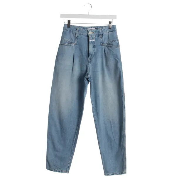 Jeans Slim Fit in Blau, Baumwolle, Closed