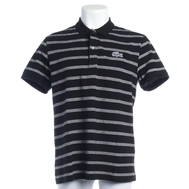 Poloshirt in Schwarz, Baumwolle, Lacoste