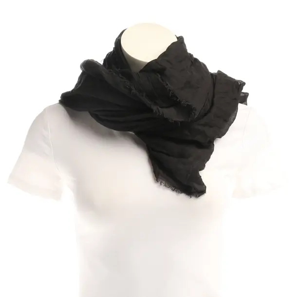 Shawl in Black, Viscose, Hugo Boss Black Label