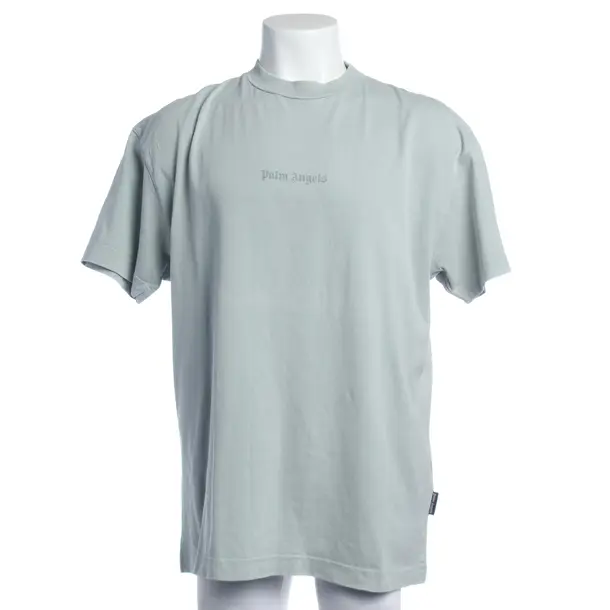 T-Shirt in Grau, Baumwolle, Palm Angels