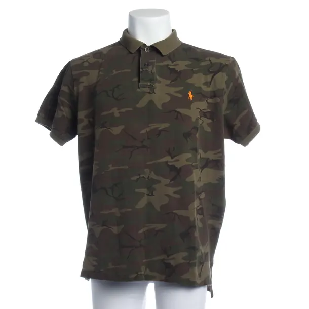 T-Shirt in Grün, Baumwolle, Polo Ralph Lauren