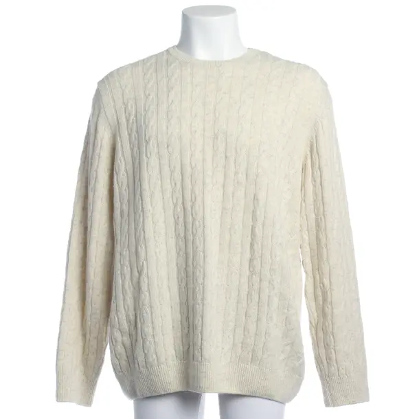 Pullover in Weiß, Wolle, Barbour