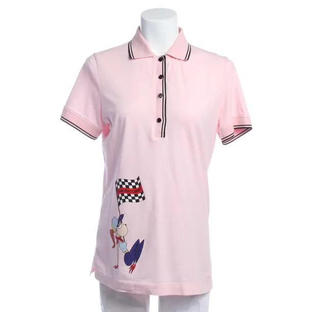 Polo Shirt in Pink, Cotton, Love Moschino