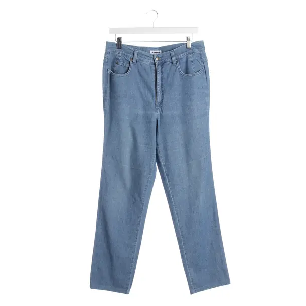 Straight Fit Jeans in Blue, Cotton, Jil Sander