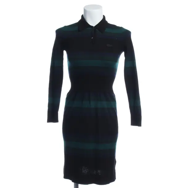 Kleid in Schwarz, Wolle, Lacoste