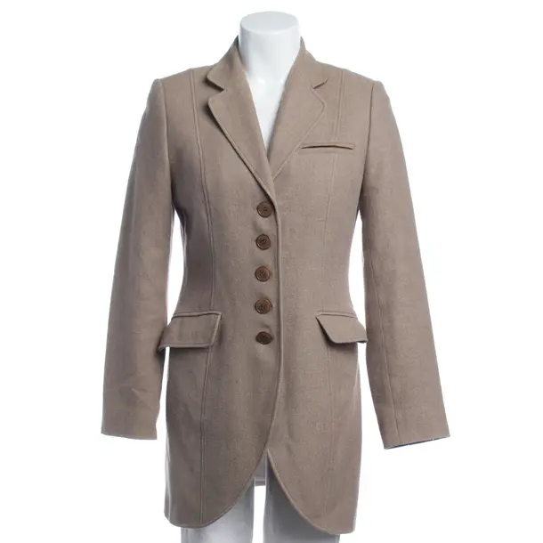 Mid-Season Coat in Brown, Wool, Bogner