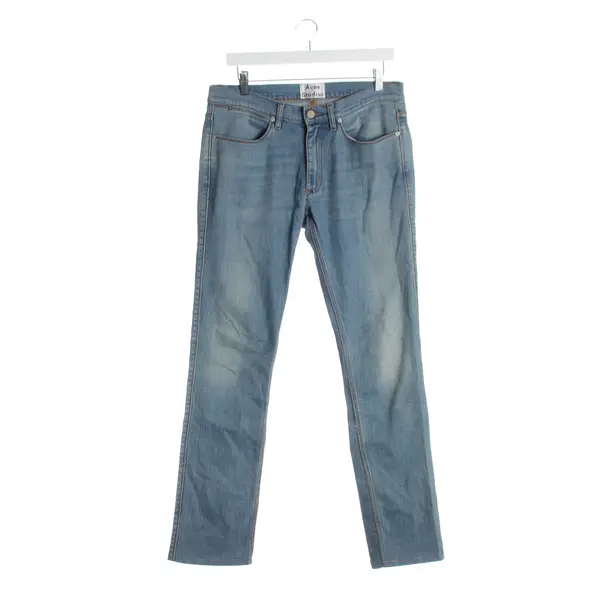 Jeans Straight Fit in Blau, Baumwolle, Acne Studios