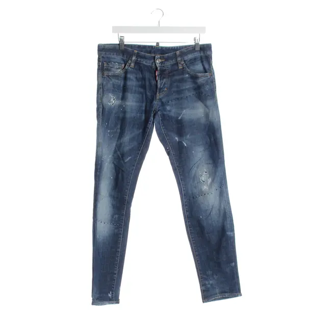 Jeans Slim Fit in Blau, Baumwolle, Dsquared