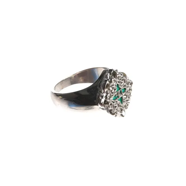 Ring in Metallic, Metall (metallisch, metallisiert), Dolce & Gabbana