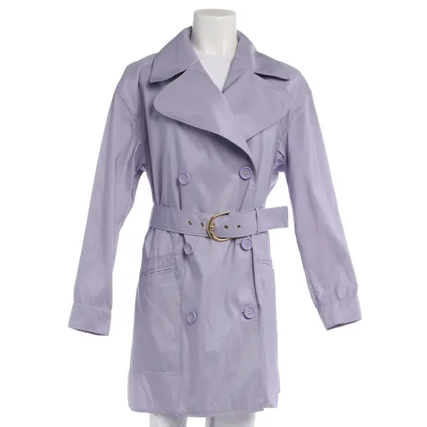 Summer Coat in Purple, Polyester, Elisabetta Franchi