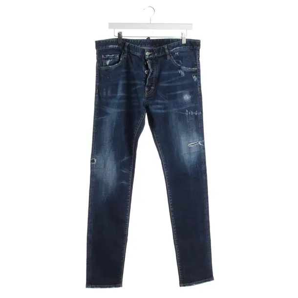 Jeans Straight Fit in Blau, Baumwolle, Dsquared