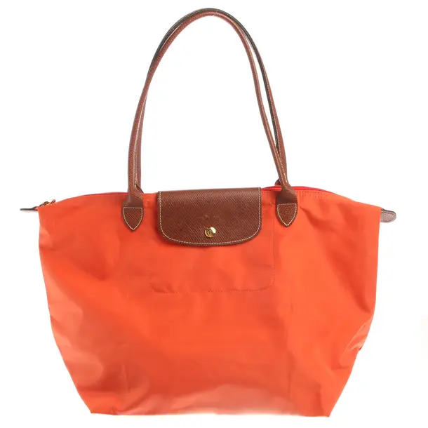 Shoulder Bag in Orange, Polyamide, Longchamp