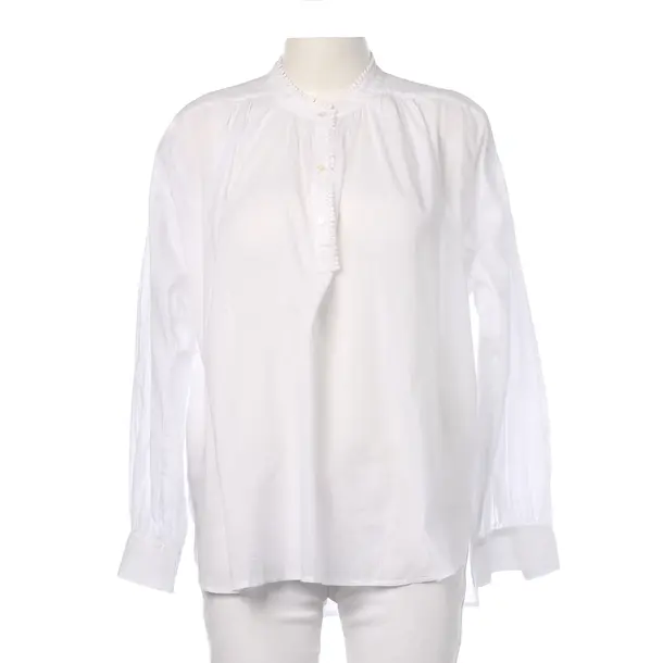 Blouse in White, Cotton, Nili Lotan