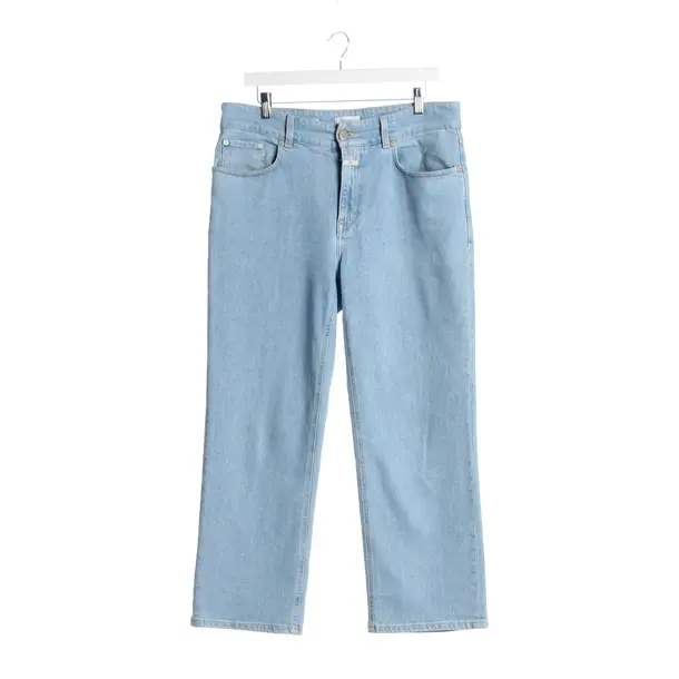 Jeans Straight Fit in Blau, Baumwolle, Closed