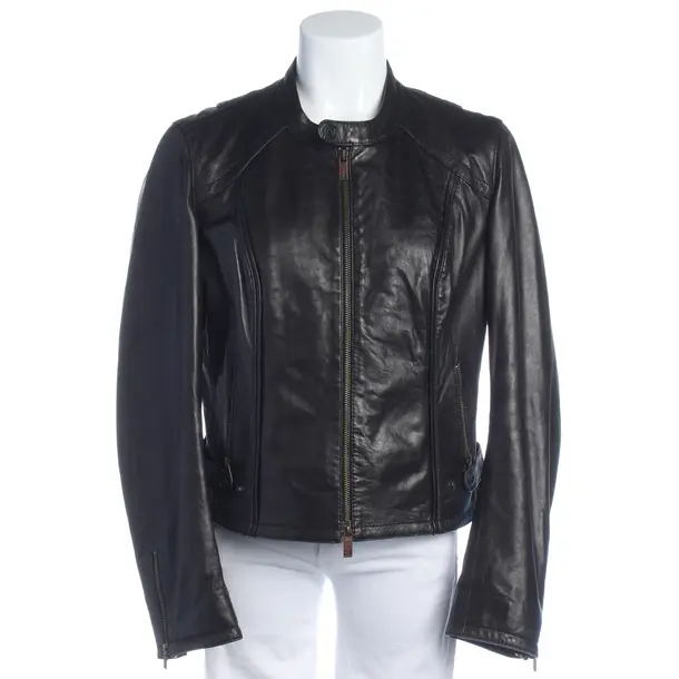 Lederjacke in Braun, Leder, Hugo Boss Orange