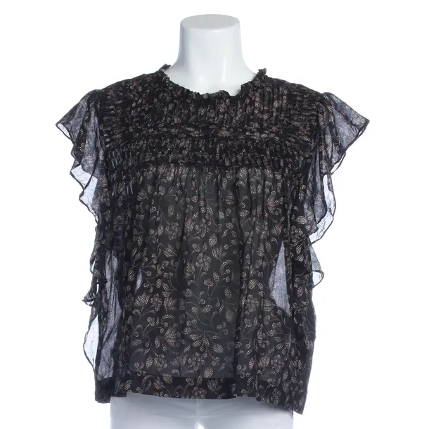 Bluse in Schwarz, Baumwolle, Isabel Marant Étoile