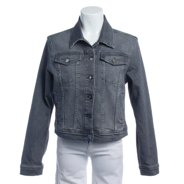 Jeansjacke in Grau, Baumwolle, Rich & Royal