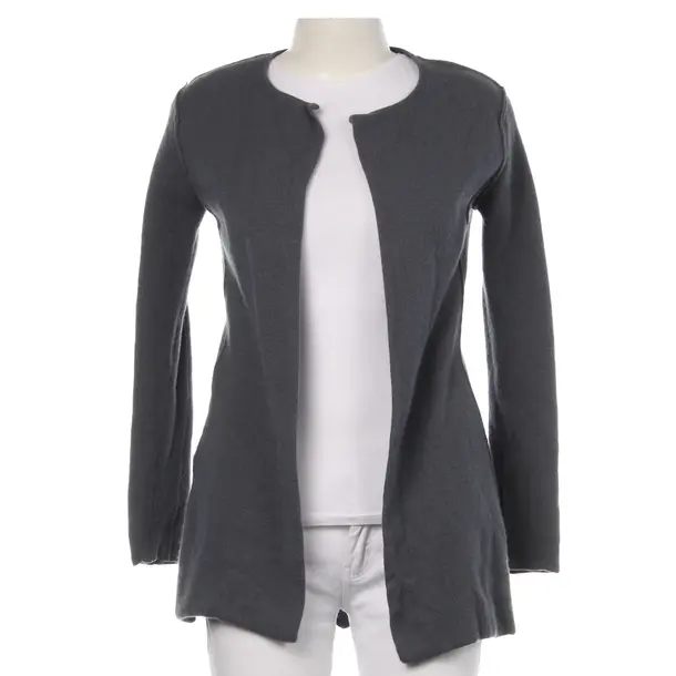 Cardigan in Gray, Wool, Herzensangelegenheit
