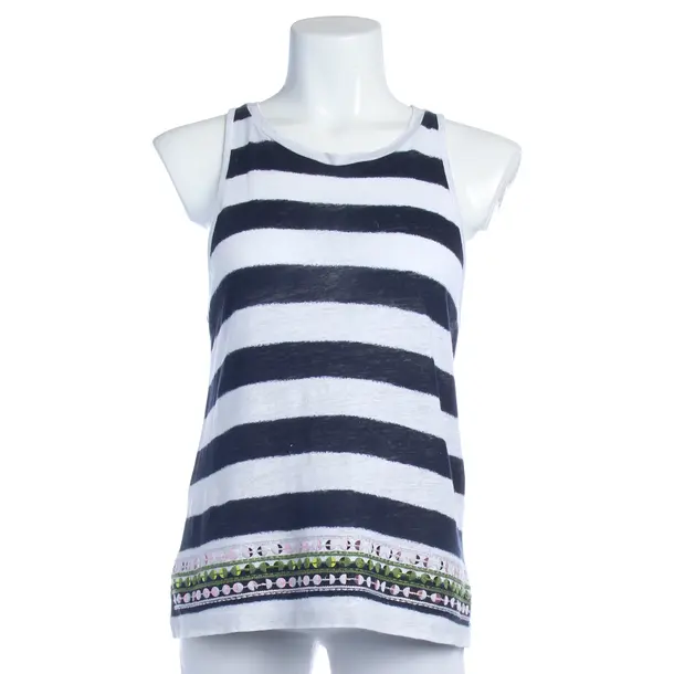 Top in Multicolored, Linen, Tory Burch