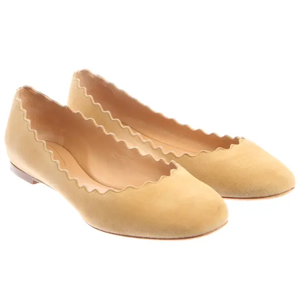 Ballerinas in Braun, , Chloé