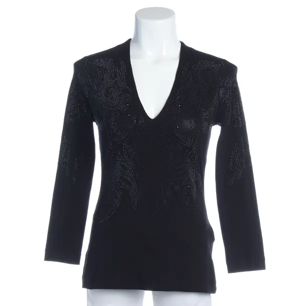Blouse in Black, Cotton, Just Cavalli