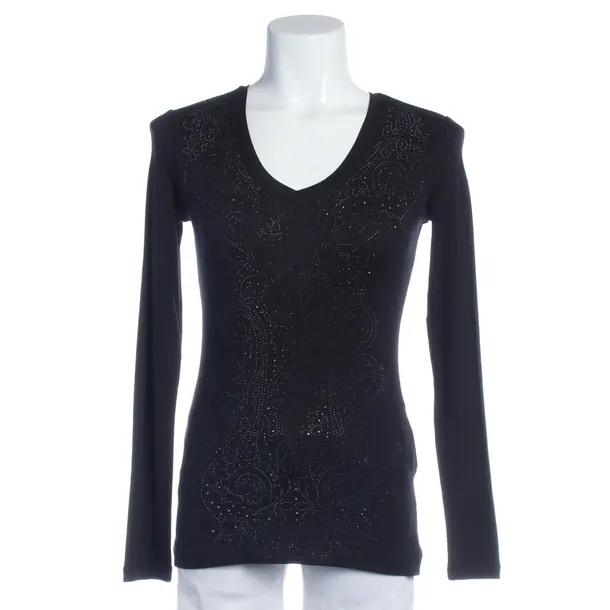 Bluse in Schwarz, Viskose, Versace Jeans
