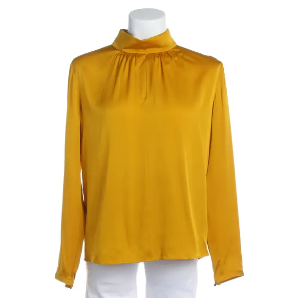 Blouse in Yellow, Viscose, Hugo Boss Red Label
