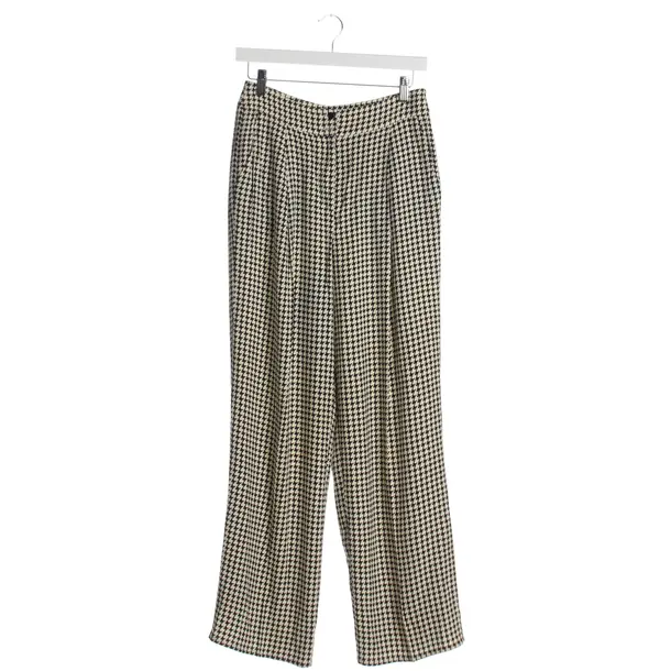 Hose in Schwarz, Viskose, American Vintage