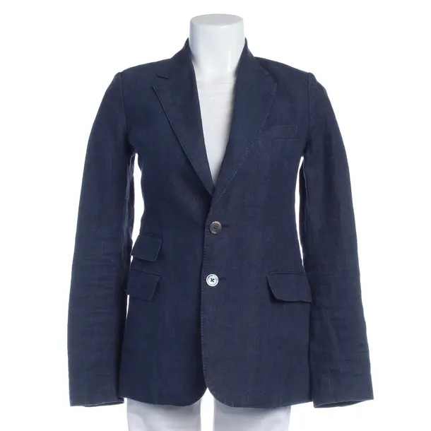 Blazer in Blue, Linen, Polo Ralph Lauren