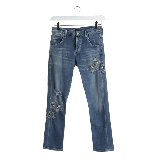 Straight Fit Jeans in Blue, Cotton, Citizens of Humanity