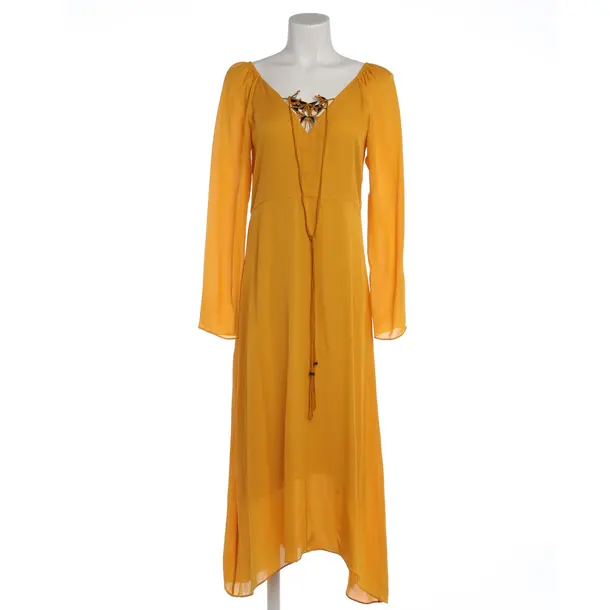 Cocktail Dress in Orange, Silk, Dorothee Schumacher