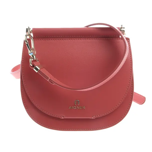 Shoulder Bag in Pink, Leather, Aigner