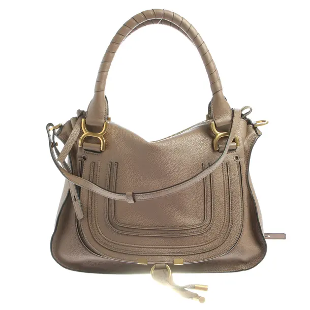 Schultertasche in Braun, Leder, Chloé