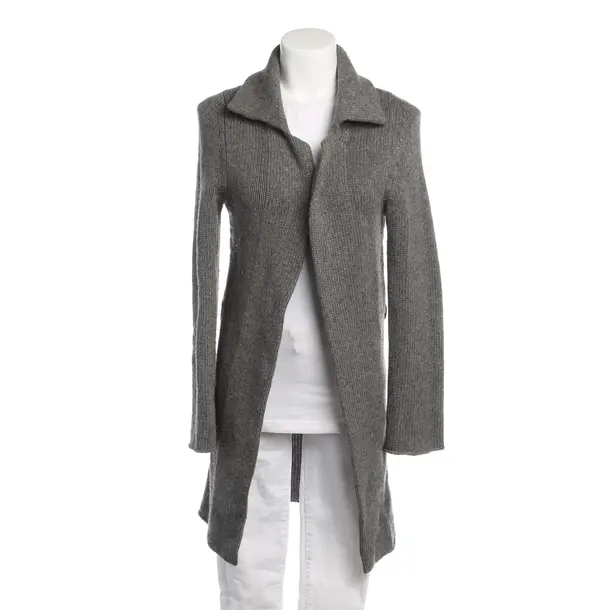 Strickjacke in Grau, Kaschmir, Zadig & Voltaire