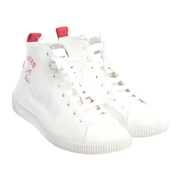 High-Top Sneaker in Weiß, , Hugo Boss Red Label