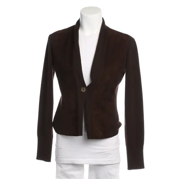 Strickjacke in Braun, Baumwolle, Fabiana Filippi