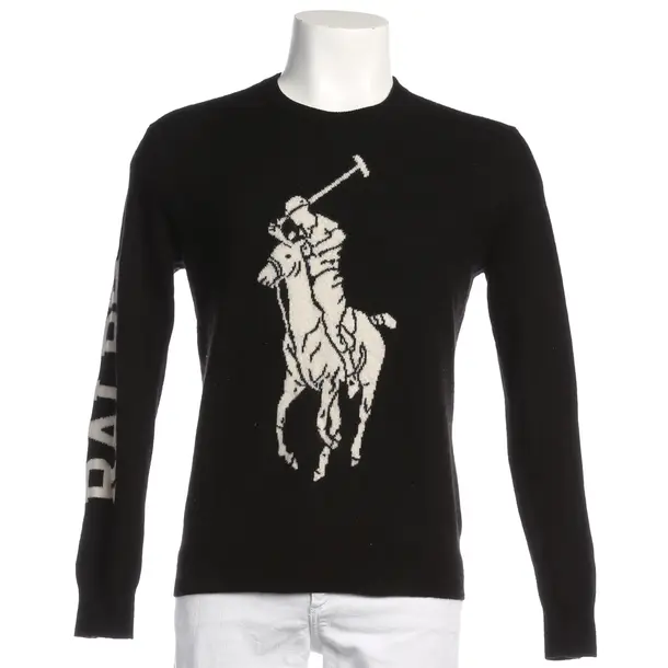 Pullover in Schwarz, Wolle, Polo Ralph Lauren
