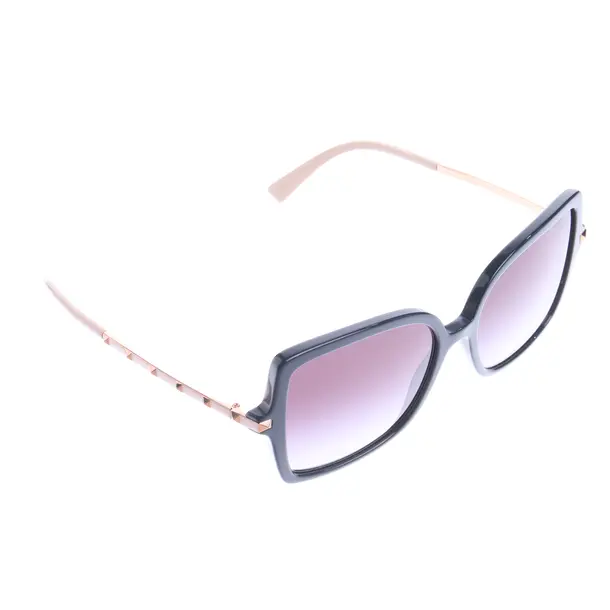 Sonnenbrille in Blau, Kunststoff / Metall, Valentino